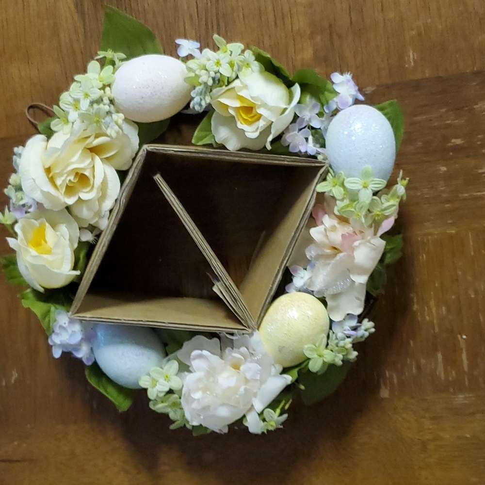 Springtime Wreath for front door.